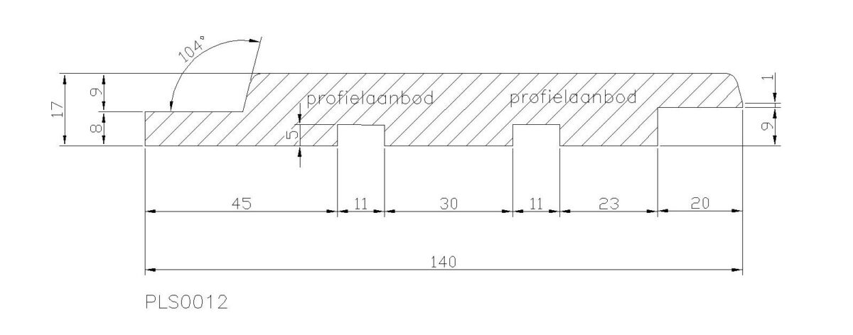 PLS0012 - Plafondschroot - Afbeelding 1