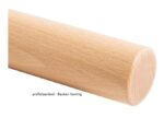 45- Beuken Stok of Trapleuning  op maat - diameter 45mm Vanaf 1700mm