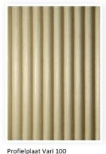 Profielplaat Halfrond 10mm breed